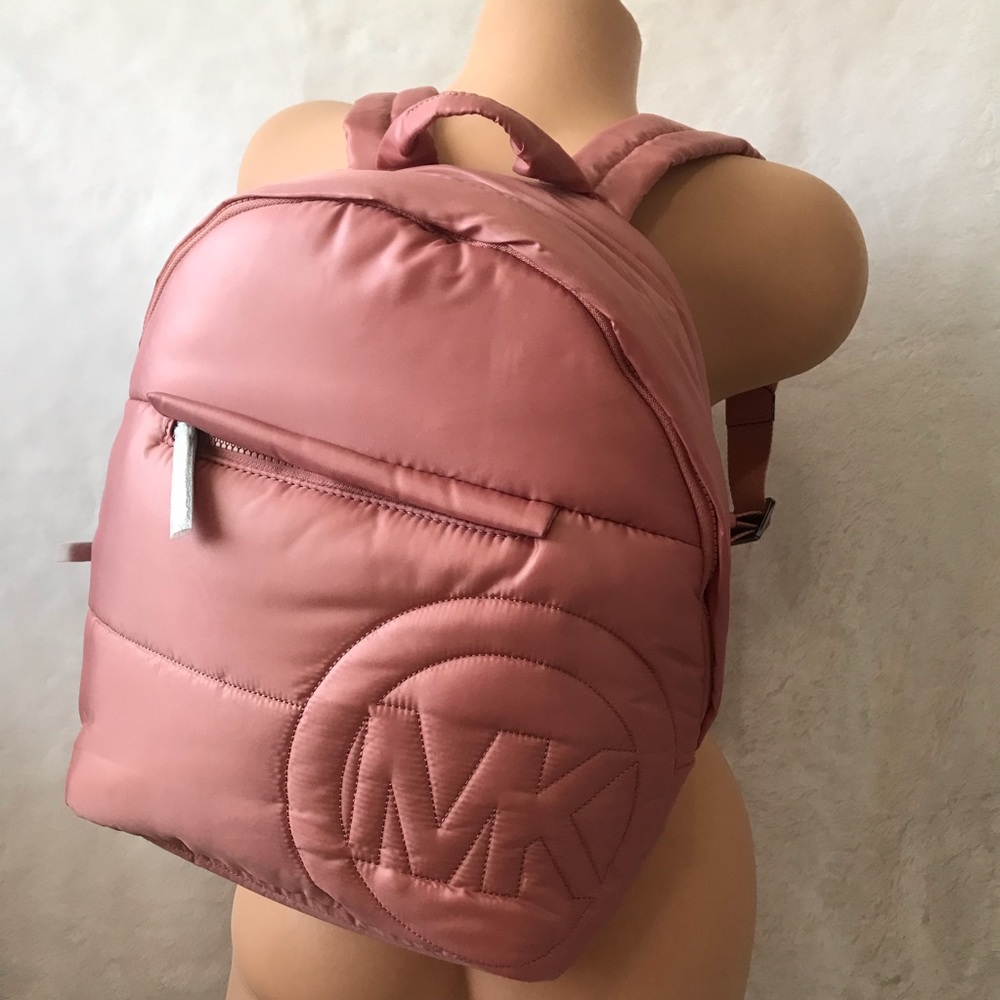 NWT  Medium Quilted Nylon Backpack